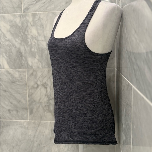 Lululemon Salute the Sun Tank Heathered Black size small 4 - Picture 9 of 12